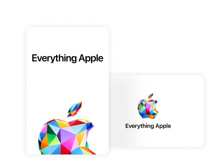 Everything Apple gift card Everything Apple gift card