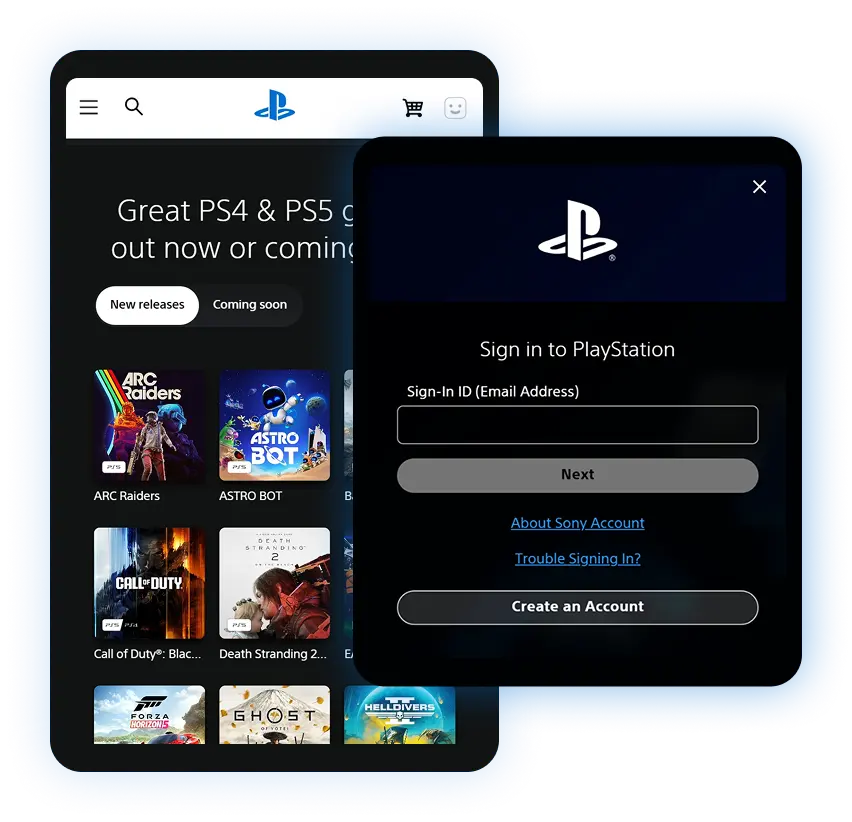 Go to the PlayStation Store